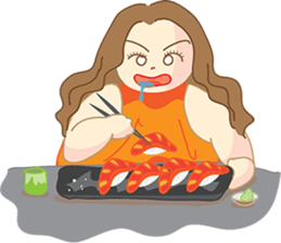 Pretty P. : Powerful Girl version2 sticker #9848205