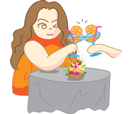 Pretty P. : Powerful Girl version2 sticker #9848206