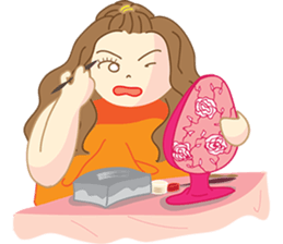 Pretty P. : Powerful Girl version2 sticker #9848207