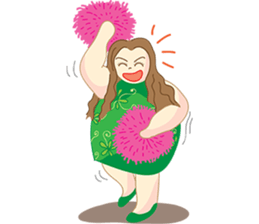 Pretty P. : Powerful Girl version2 sticker #9848212