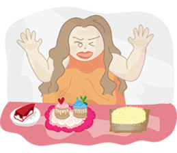 Pretty P. : Powerful Girl version2 sticker #9848213