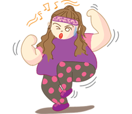 Pretty P. : Powerful Girl version2 sticker #9848215