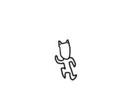 Depression of Beauty Cat sticker #9848417