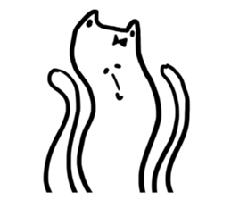 Depression of Beauty Cat sticker #9848421