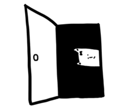 Depression of Beauty Cat sticker #9848428