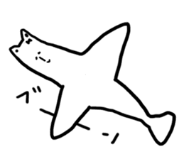 Depression of Beauty Cat sticker #9848435