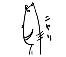 Depression of Beauty Cat sticker #9848439