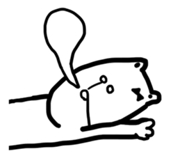 Depression of Beauty Cat sticker #9848452