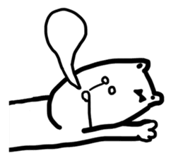 Depression of Beauty Cat sticker #9848452