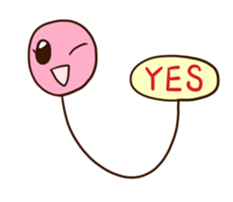 Baloon girl Fuuko sticker #9848726