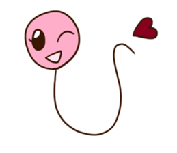 Baloon girl Fuuko sticker #9848728