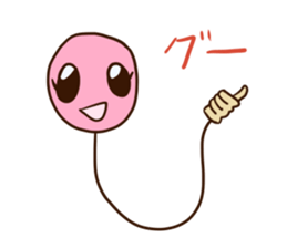 Baloon girl Fuuko sticker #9848732