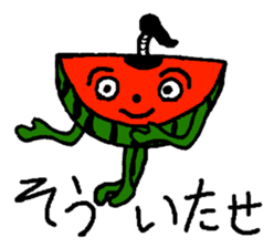 Suikahnn Samurai sticker #9848978