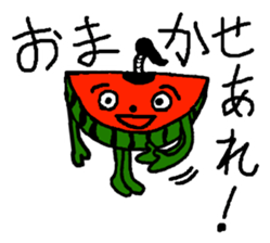 Suikahnn Samurai sticker #9848987