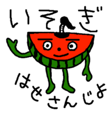 Suikahnn Samurai sticker #9849003