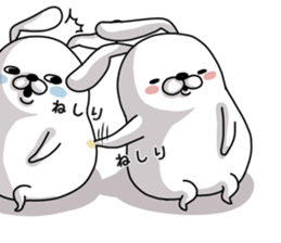 Brother of the good friend rabbit sticker #9849233