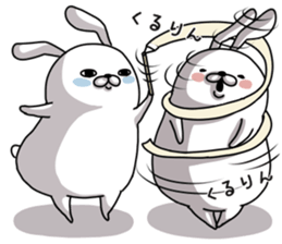 Brother of the good friend rabbit sticker #9849239