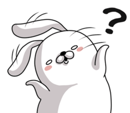 Brother of the good friend rabbit sticker #9849249