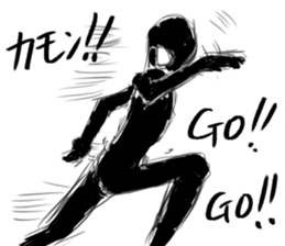 Black and white series 2nd sticker #9849437