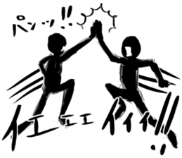 Black and white series 2nd sticker #9849438