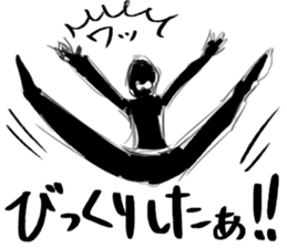 Black and white series 2nd sticker #9849441