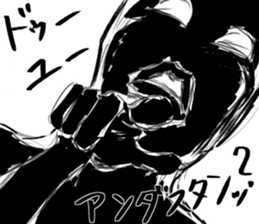 Black and white series 2nd sticker #9849444