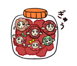 Japanese UMEBOSHI Sticker sticker #9849721