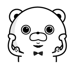 Higekuma(Bear) sticker #9850200
