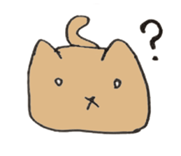 Japanese greeting(by cat) sticker #9850235