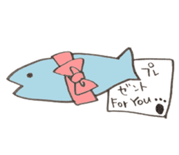 Japanese greeting(by cat) sticker #9850251