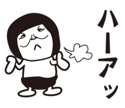 cat lover is a women's sticker. sticker #9850650