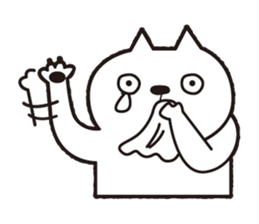 cat lover is a women's sticker. sticker #9850651