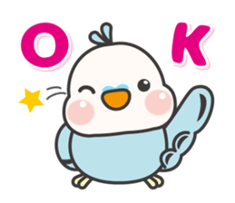Parakeet of Pipipi sticker #9850866
