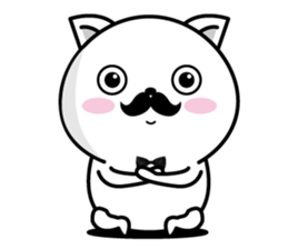 Higenyan(cat) sticker #9850900