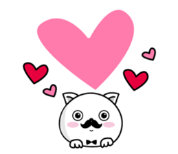 Higenyan(cat) sticker #9850908