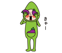 Mr. Eggplant * sticker #9851241