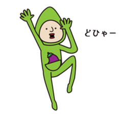 Mr. Eggplant * sticker #9851242