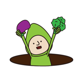 Mr. Eggplant * sticker #9851252