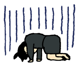 Job hunting support! -Exert yourself, I- sticker #9851515