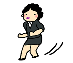 Job hunting support! -Exert yourself, I- sticker #9851521