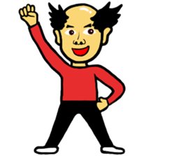 Fresh hairstyle Man sticker #9851537