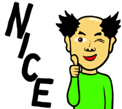 Fresh hairstyle Man sticker #9851546