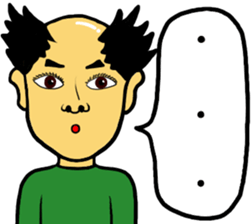 Fresh hairstyle Man sticker #9851554