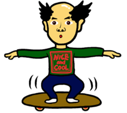 Fresh hairstyle Man sticker #9851556