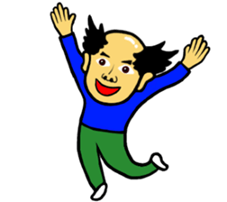 Fresh hairstyle Man sticker #9851563