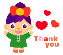 Daily life of animal and a friends. (e) sticker #9851620