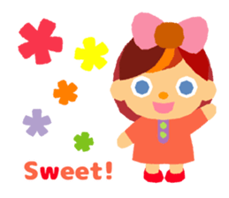 Daily life of animal and a friends. (e) sticker #9851621