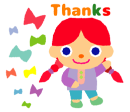 Daily life of animal and a friends. (e) sticker #9851622