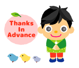 Daily life of animal and a friends. (e) sticker #9851624