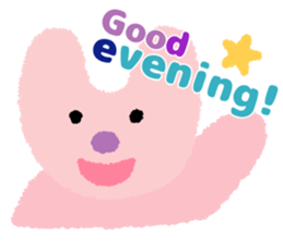 Daily life of animal and a friends. (e) sticker #9851630